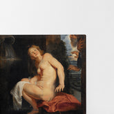 Susanna And The Elders, 1614, Kanvas Tablo